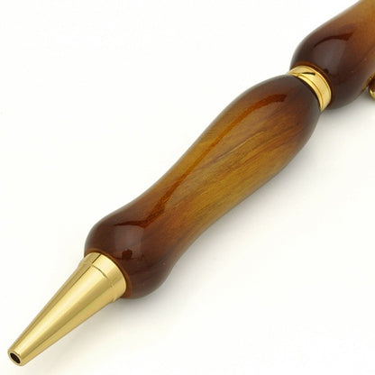サンバースト ボールペン/文房具 【桜 チェリーウッド クロスタイプ】 芯：0.7mm 日本製 文具 『Air Brush Wood Pen』