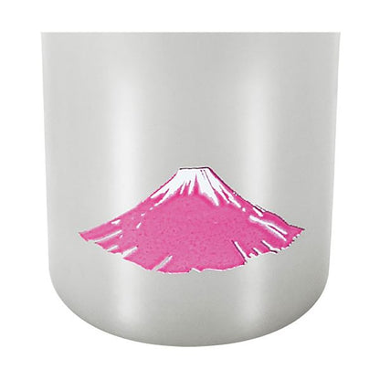 よこやま 燕熟の技 感温ステンレスタンブラー440ml 2P 赤富士 EJK-701