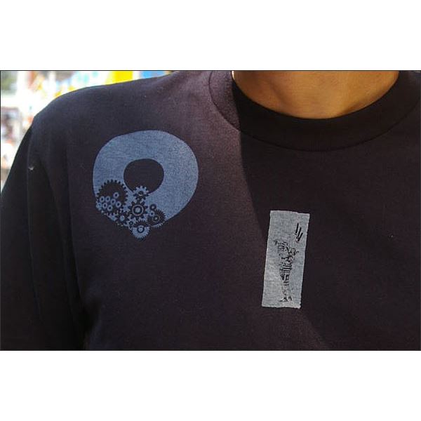 戦国武将Tシャツ 【加藤清正】 Sサイズ 半袖 綿100% ブラック(黒) 〔Uネック おもしろ〕