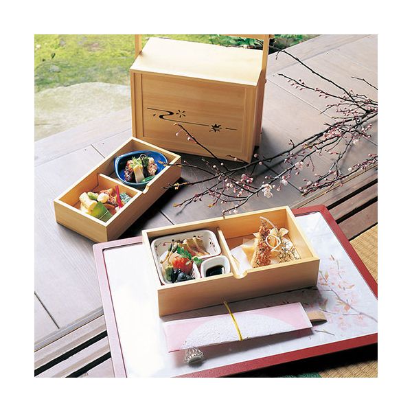 ヤマコー 用美 業務用 檜・嵯峨野弁当 yamaco27173