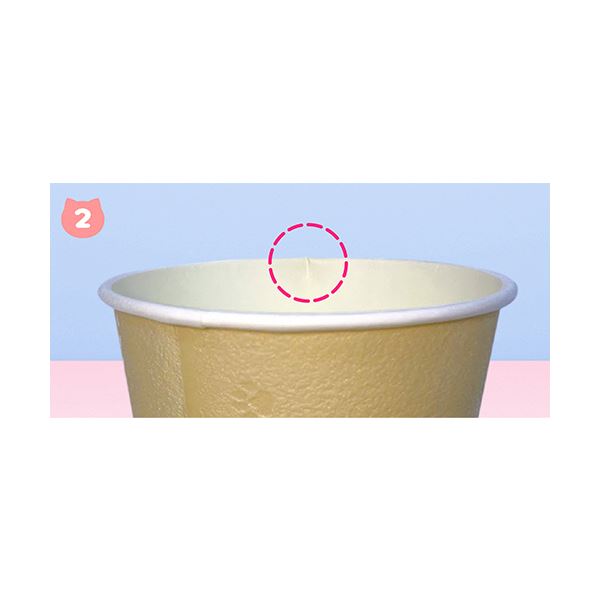（まとめ） 日本デキシー断熱レリーフカップ ねこっぷ 336ml（11オンス） KDPR11NN 1パック（10個） 【×10セット】