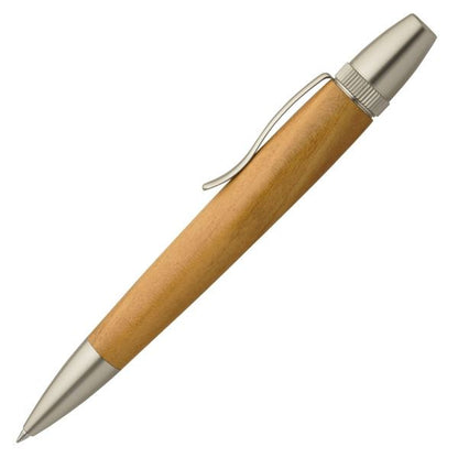 銘木 ハンドメイド ボールペン/文房具 【山桜 さくら】 日本製 0.7mm 文具 オフィス用品 ステーショナリー