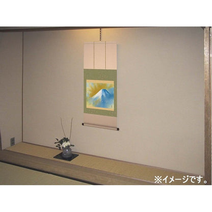 〔 横山大観生誕150年 〕 富士図 富士絵画 高精彩特色技術絵 横山大観 霊峰富士 掛軸 尺三 霊峰飛鶴
