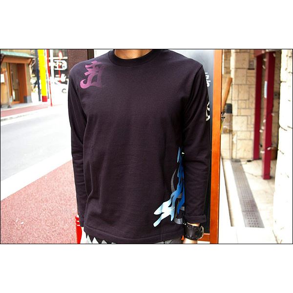 義・直江兼続 長Tシャツ 楽 L 黒