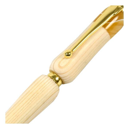 飛騨五木 ハンドメイド ボールペン/文房具 【ひのき】 日本製 0.7mm 文具 オフィス用品 ステーショナリー