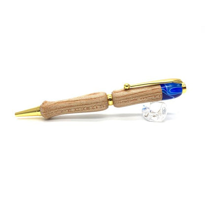 飛騨五木 ハンドメイド ボールペン/文房具 【けやき】 日本製 0.7mm 文具 オフィス用品 ステーショナリー