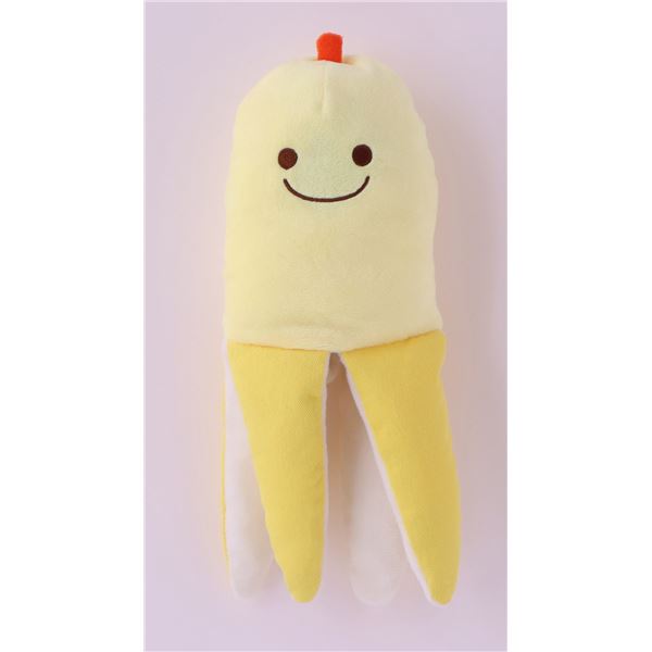 （まとめ）パリパリくるりんにゃんぐるみ ねこ バナナ【×2セット】 (猫用品)