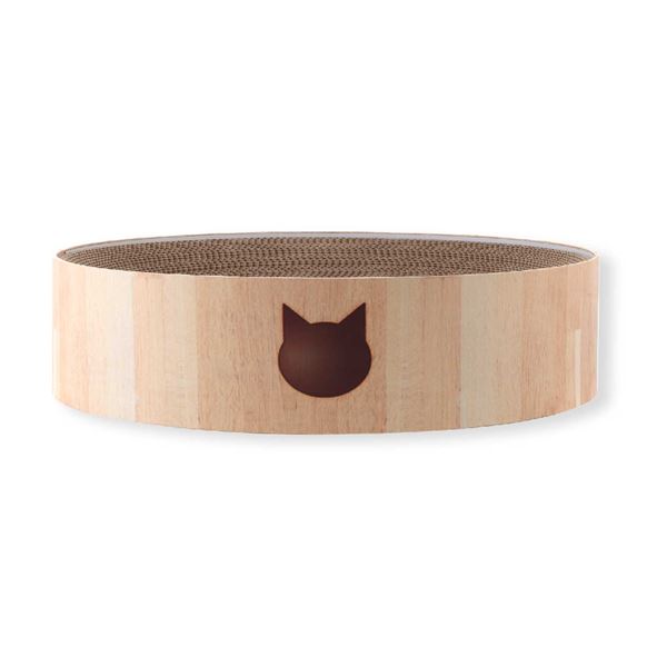 バリバリボウルXL 猫柄 （ペット用品）