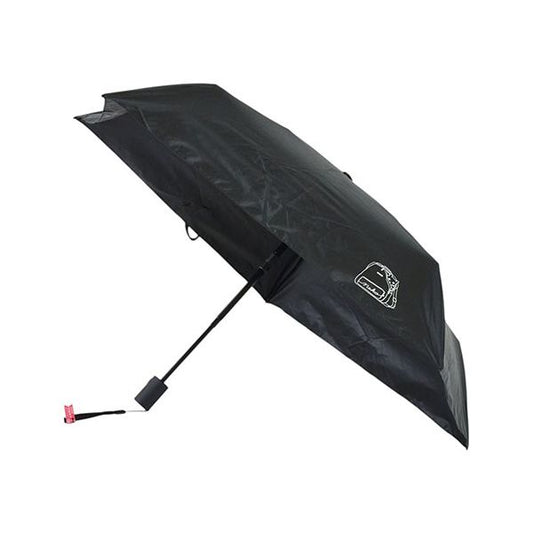 三国 MKN 遮光&遮熱 黒コーティング傘ALL Weather対応 50cm自動開閉ミニ おでかけと猫 ブラック S3517602