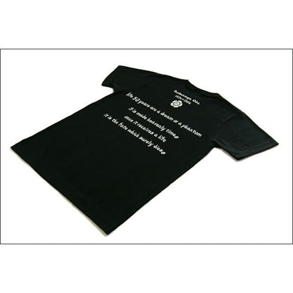 戦国武将Tシャツ 【織田信長 復刻版】 Sサイズ 半袖 ブラック(黒) 〔Uネック おもしろ〕