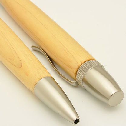 銘木 ハンドメイド ボールペン/文房具 【木曽桧 ひのき】 日本製 0.7mm 文具 オフィス用品 ステーショナリー