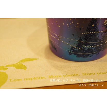 HORIE（ホリエ） 新潟県燕産 チタン二重タンブラー 華チタン 250cc 薔薇（ピンク/ブルー）2色セット【代引不可】