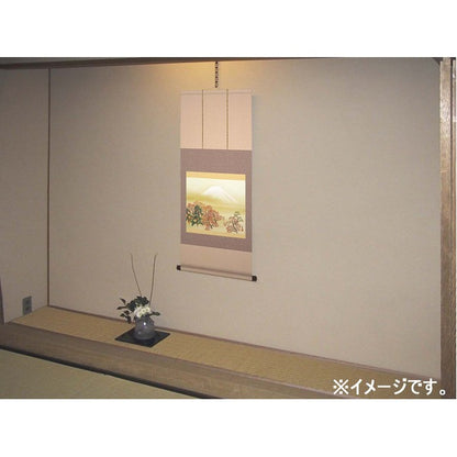 〔 横山大観生誕150年 〕 富士図 富士絵画 高精彩特色技術絵 横山大観 霊峰富士 掛軸 尺三 日本心神