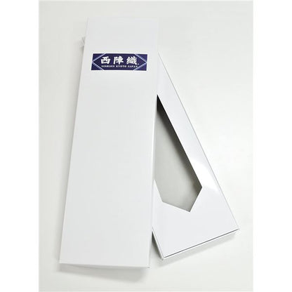 NISHIJINORI（ニシジンオリ） 西陣織ネクタイ レギュラー・タイ フォーマル ストライプ NJ11-49 04 シルバー mens