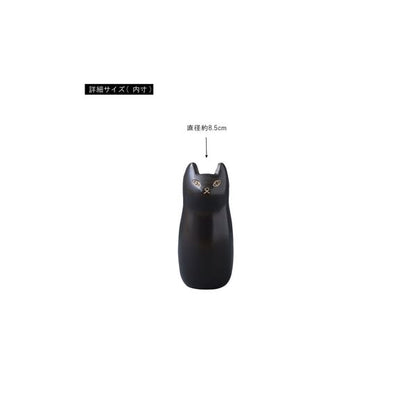 傘立て アンブレラスタンド 約幅15.5×奥行17×高さ34.5cm 猫型 ブラウン 陶器 完成品 玄関 入口 エントランス 店舗 オフィス