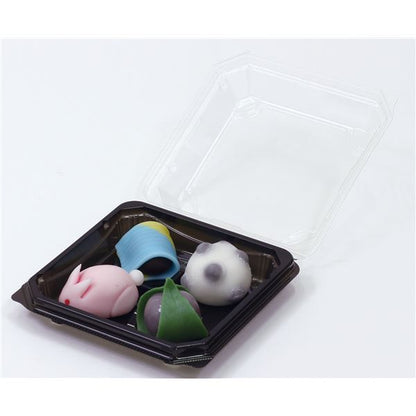 （まとめ）和菓子ケース（4個用） 10個入り 【×10個セット】