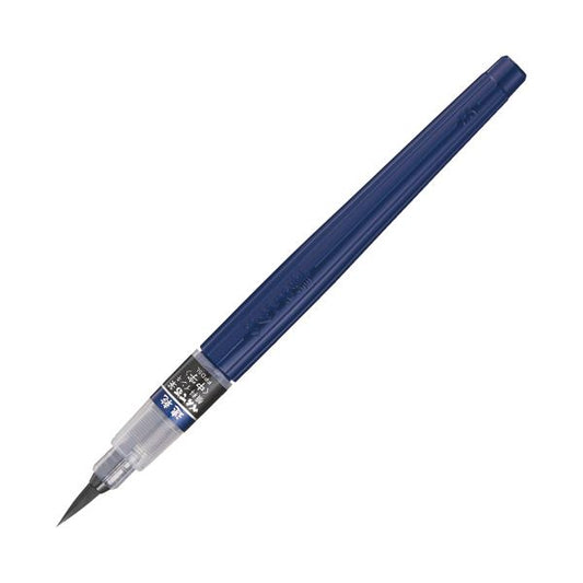 （まとめ）ぺんてる 速乾ぺんてる筆 本体 中字 黒XFPD5L 1本【×30セット】