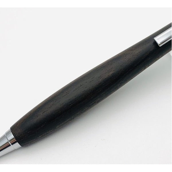銘木材 ボールペン/文房具 【黒檀 こくたん】 日本製 0.7mm 文具 オフィス用品 ステーショナリー