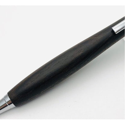 銘木材 ボールペン/文房具 【黒檀 こくたん】 日本製 0.7mm 文具 オフィス用品 ステーショナリー