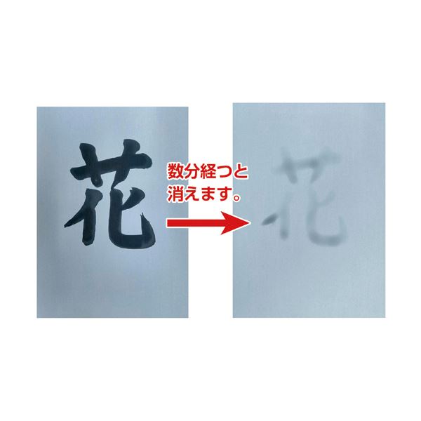 （まとめ）長門屋商店 何度も書ける水筆紙半紙判（240×335mm）黒発色 ナ-SH21 1パック（20枚）【×2セット】