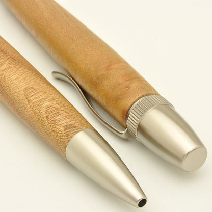 銘木 ハンドメイド ボールペン/文房具 【楠 くすのき】 日本製 0.7mm 文具 オフィス用品 ステーショナリー