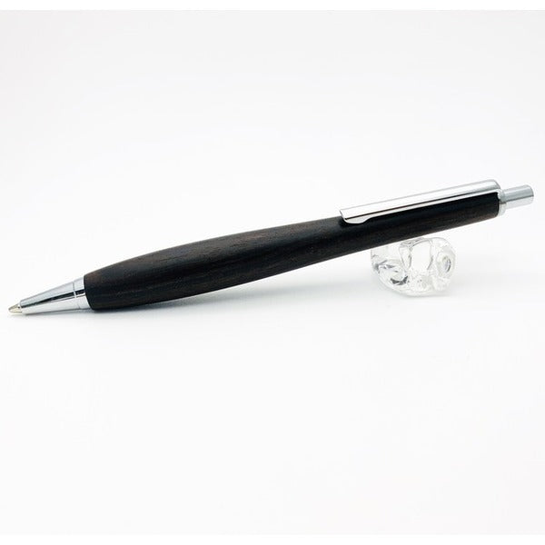 銘木材 ボールペン/文房具 【黒檀 こくたん】 日本製 0.7mm 文具 オフィス用品 ステーショナリー