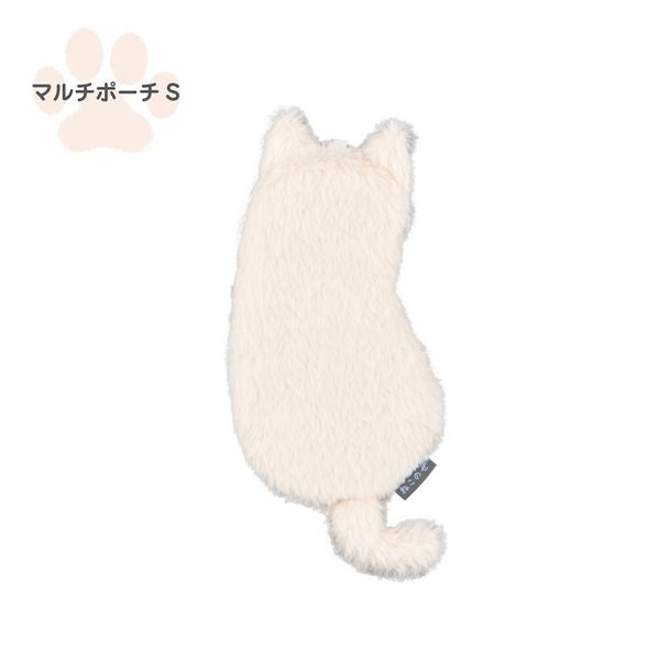 ねこのせ マルチポーチS 白ペルシャ NNS-MP01-WH