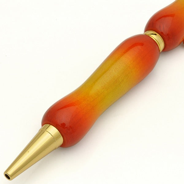 サンバースト ボールペン/文房具 【楓 メイプルウッド クロスタイプ】 芯：0.7mm 日本製 文具 『Air Brush Wood Pen』