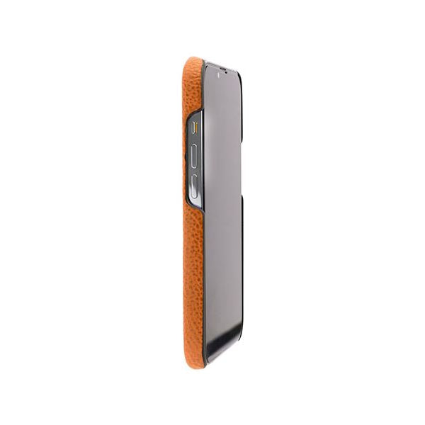 abbi SIGNATURE BELUGA ベルーガ イタリアンレザーバックカバー for iPhone 13 タン ABS22314i13