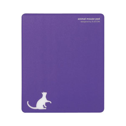 （まとめ）エレコムレーザー&光学式マウス対応マウスパッド animal mousepad ネコ MP-111E 1枚【×5セット】