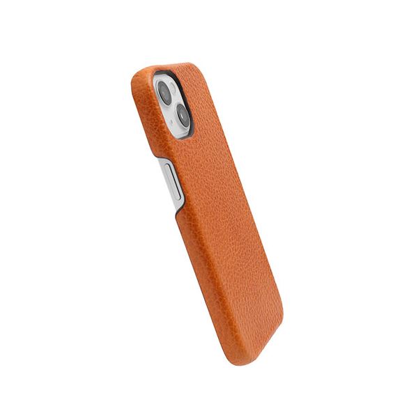 abbi SIGNATURE BELUGA ベルーガ イタリアンレザーバックカバー for iPhone 13 タン ABS22314i13