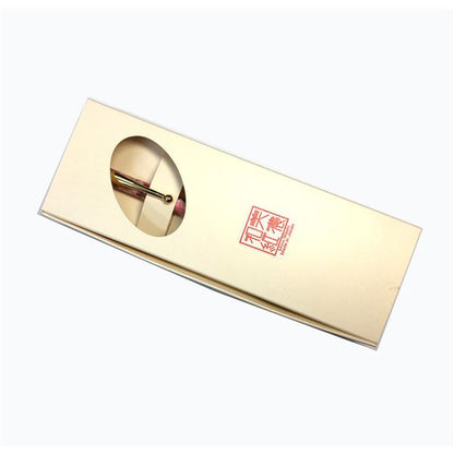 日本製 ハンドメイド ボールペン/文房具 【しだれ桜 赤色】 美濃和紙 友禅紙 0.7mm 文具 オフィス用品 ステーショナリー
