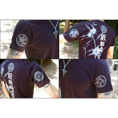 徳川家康・四天王 Tシャツ 楽 Sサイズ 黒