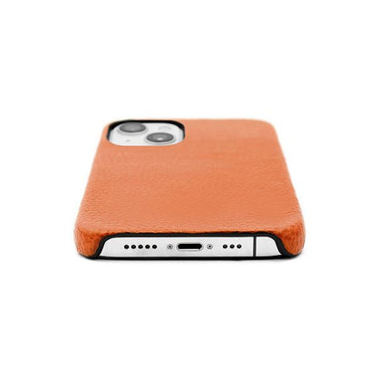 abbi SIGNATURE BELUGA ベルーガ イタリアンレザーバックカバー for iPhone 13 タン ABS22314i13