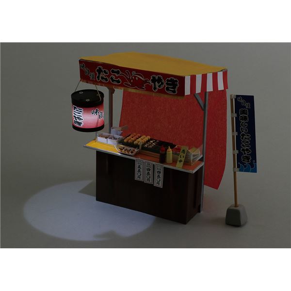 （まとめ）手作りミニチュア屋台キット たこ焼き【×2セット】