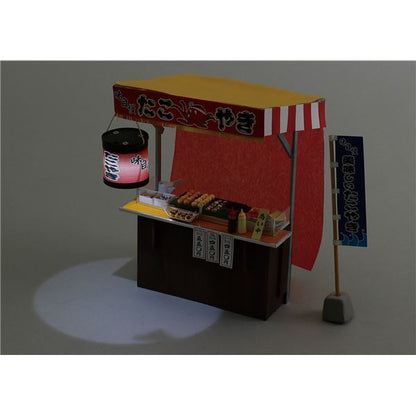 （まとめ）手作りミニチュア屋台キット たこ焼き【×2セット】
