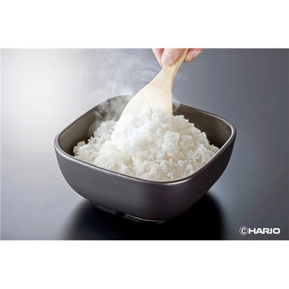 HARIO ご飯釜のおひつ （2合用） GO-2-B-W